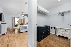 Master bedroom  closet