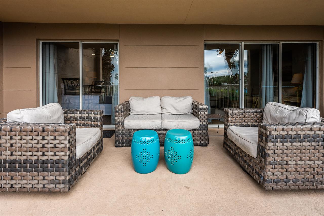 Patio area