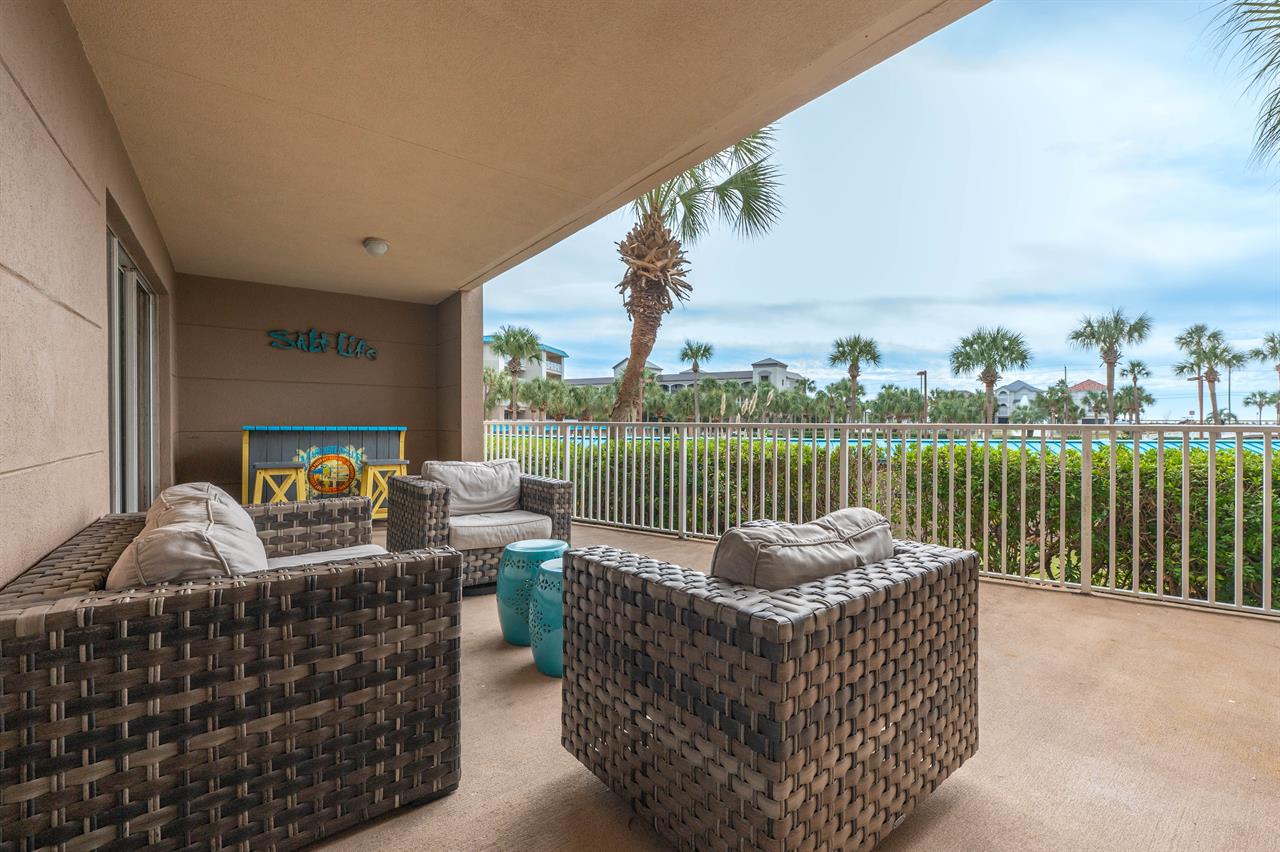 Patio area
