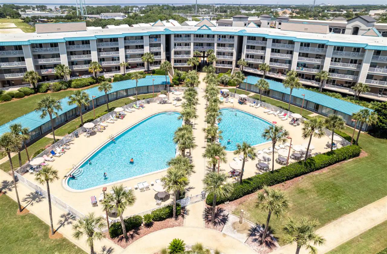 Aerial Pool View