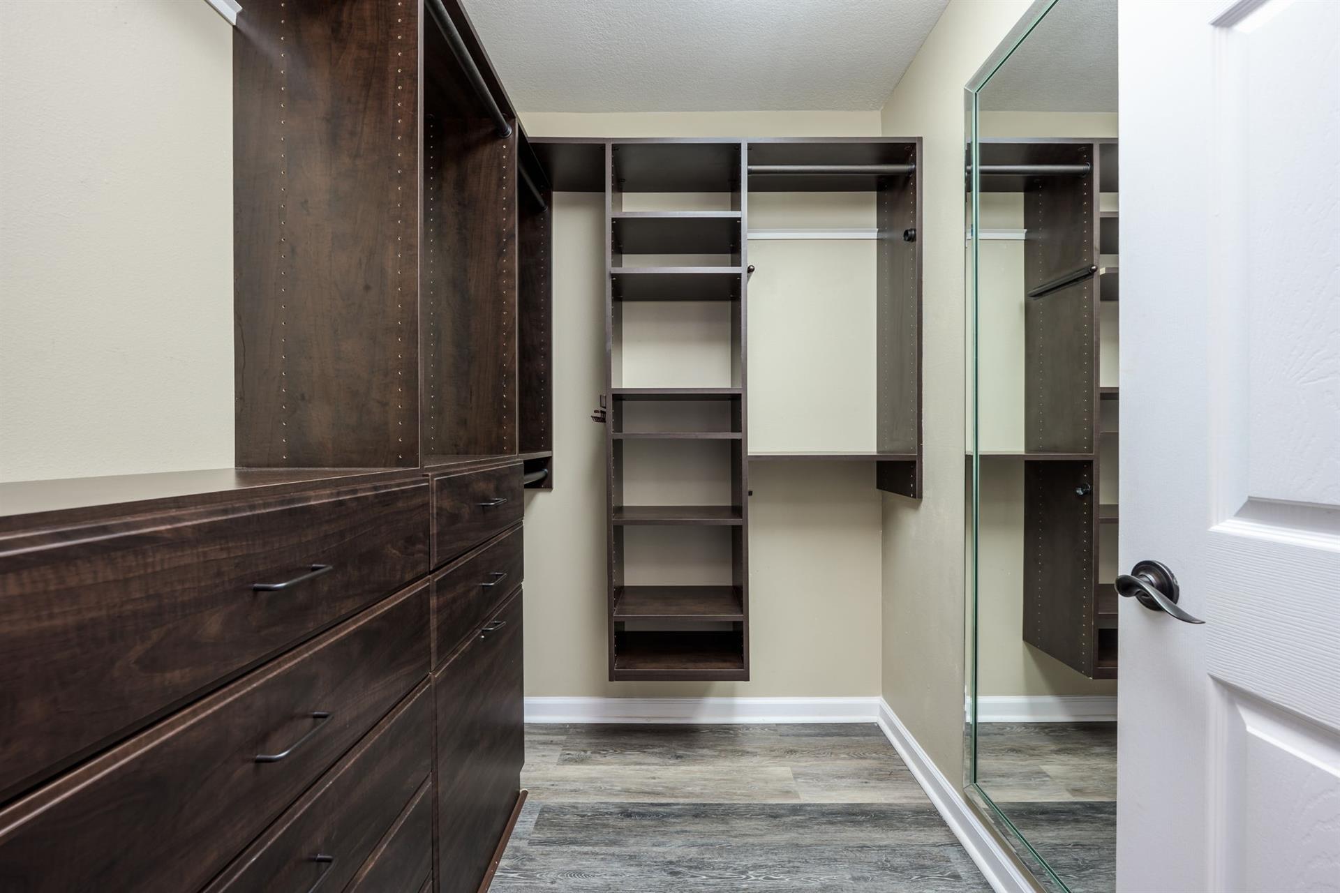 Master closet