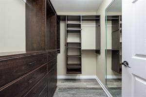 Master closet