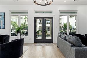 Living areaEntry to pool area