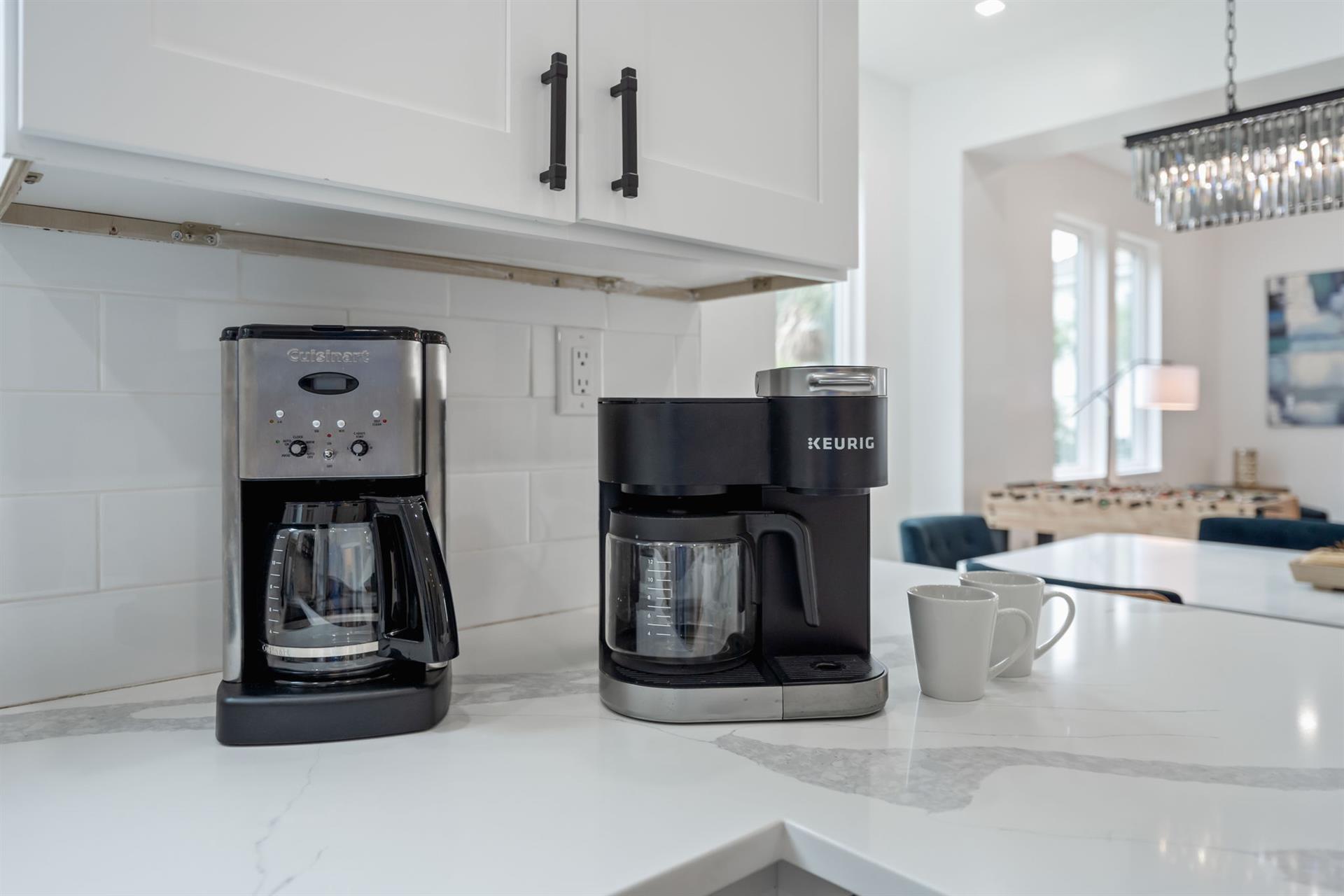 Standard  Keurig coffee makers