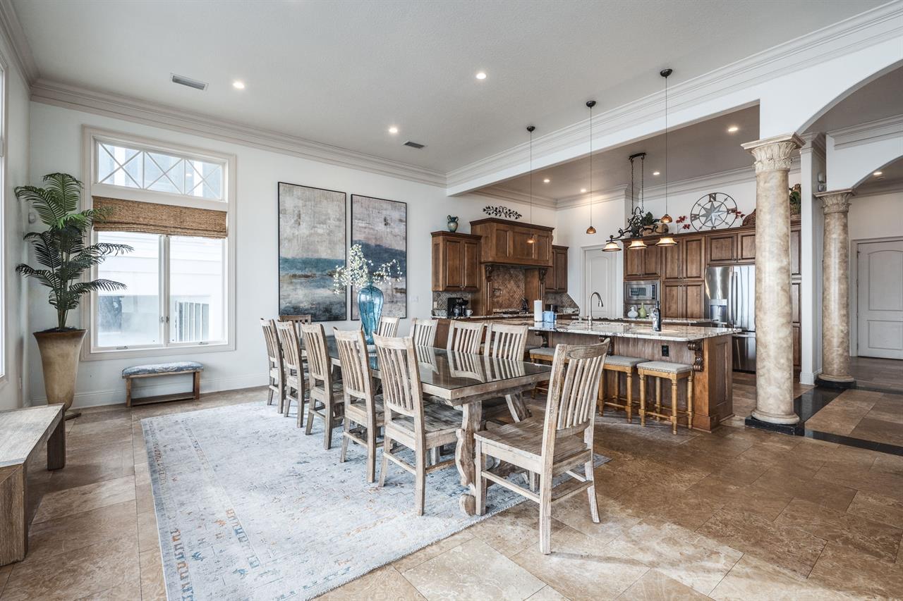 Dining area