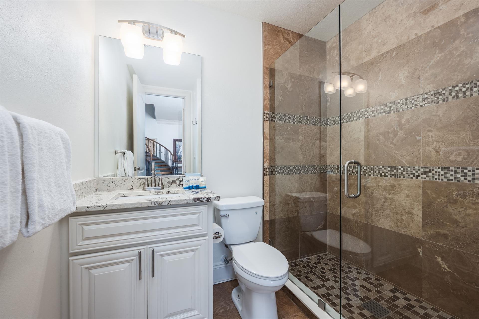 Guest bathroom main level