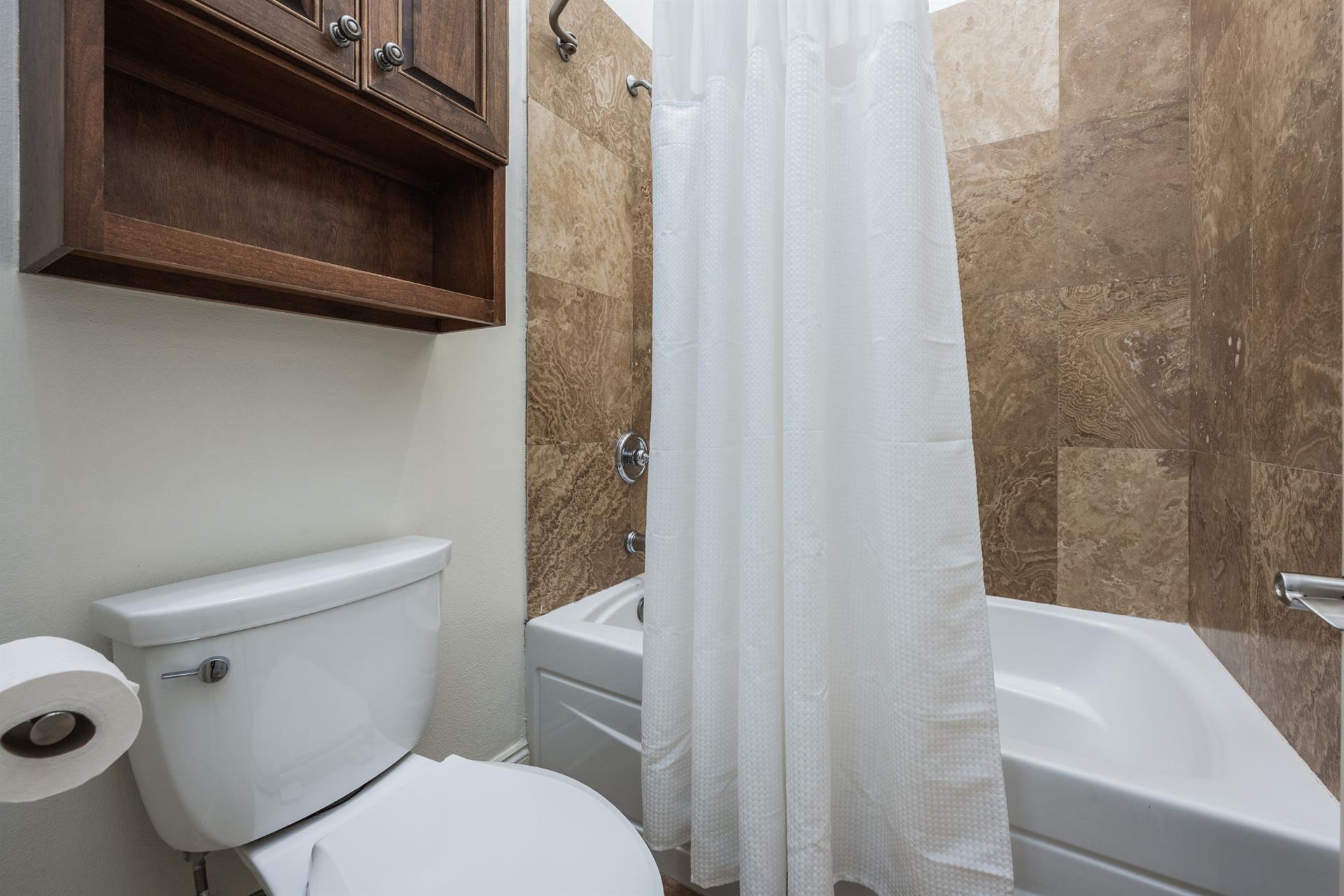 Guest bathroom upper level