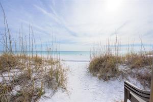 Private beach access