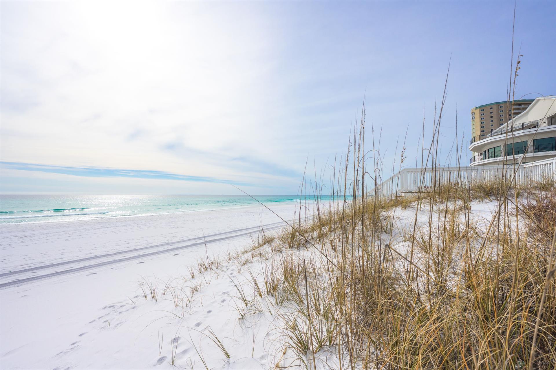 Private beach access