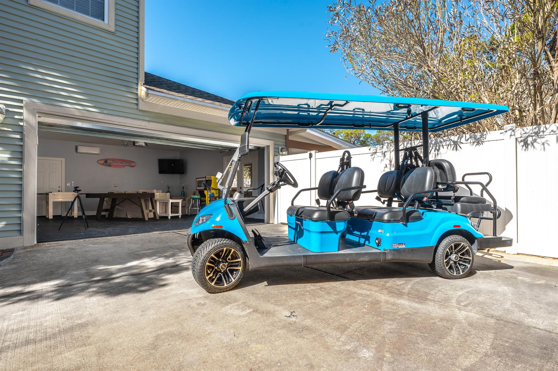 6seater golf cart