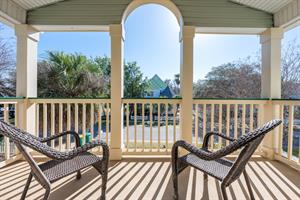 Master bedroom balcony