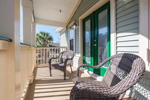 Master bedroom balcony