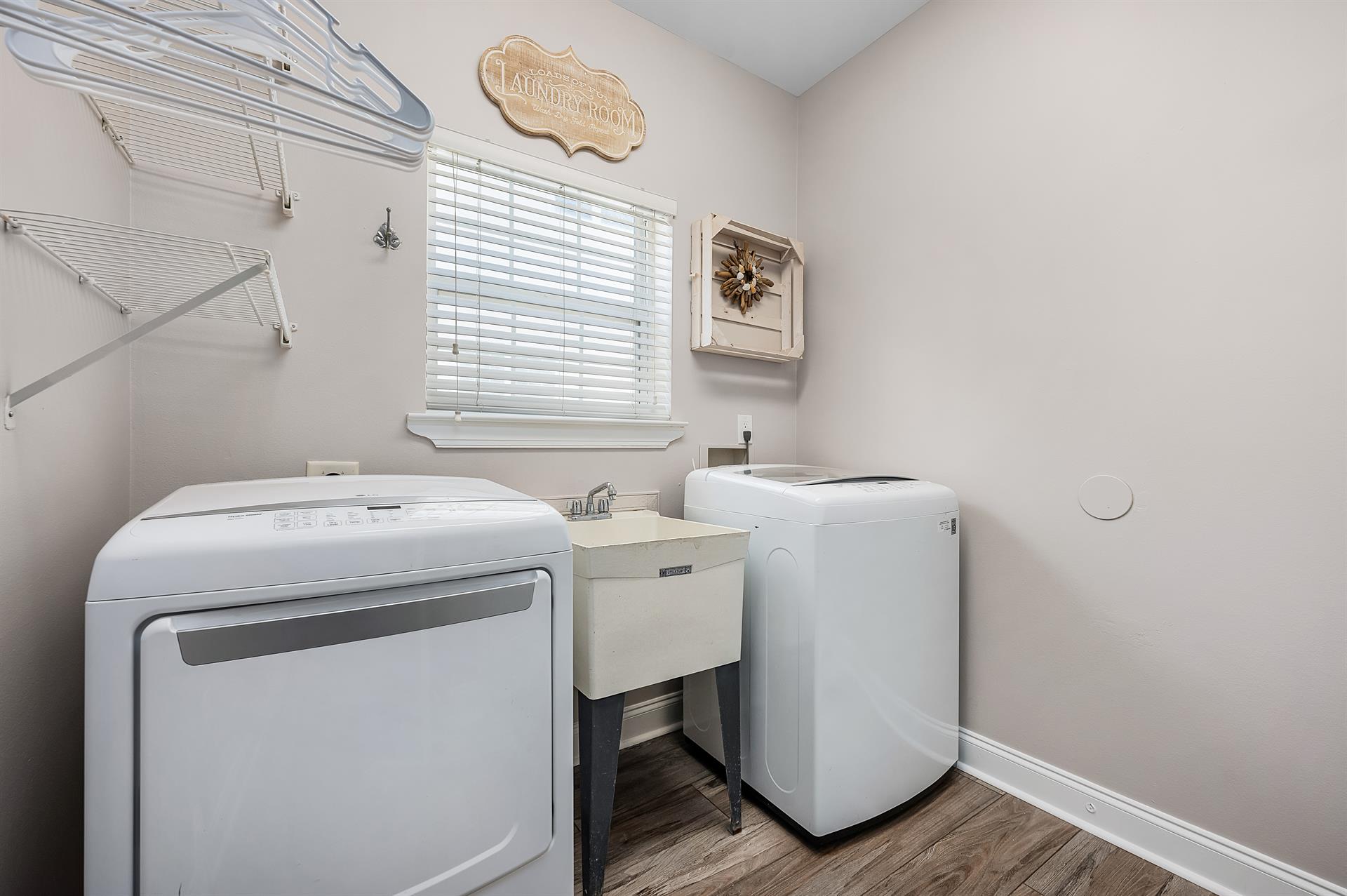 Laundry area 1st floor