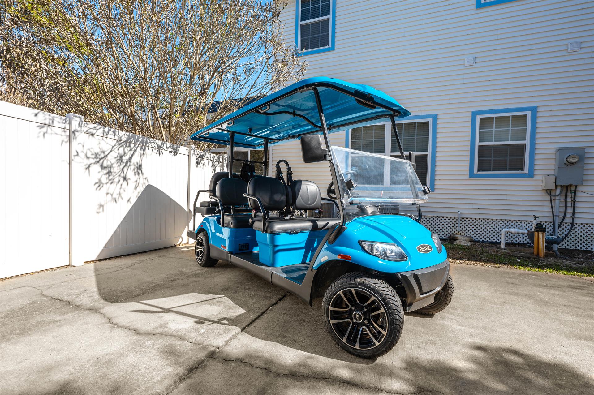 6seater golf cart