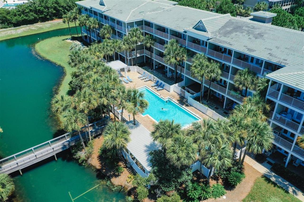 Aerial view of complex
