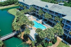 Aerial view of complex