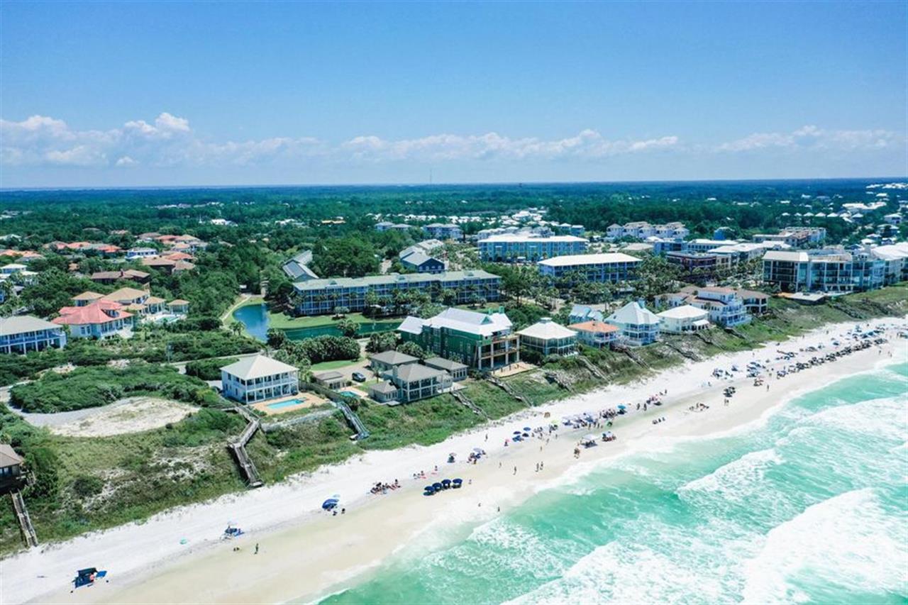 Aerial view of complex