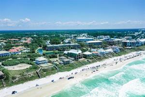 Aerial view of complex