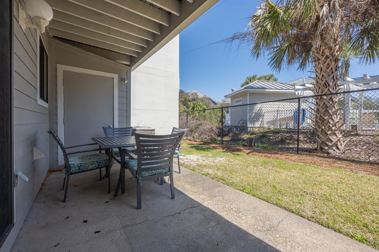 Back patio