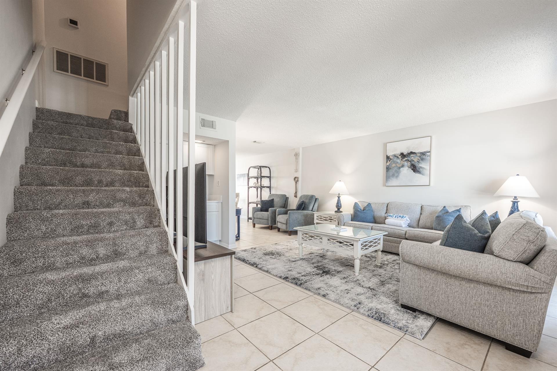 Living areaStairwell