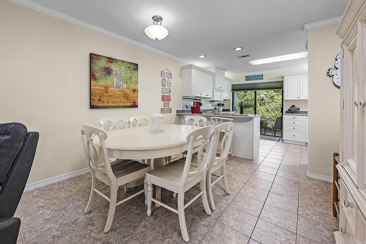 Dining area