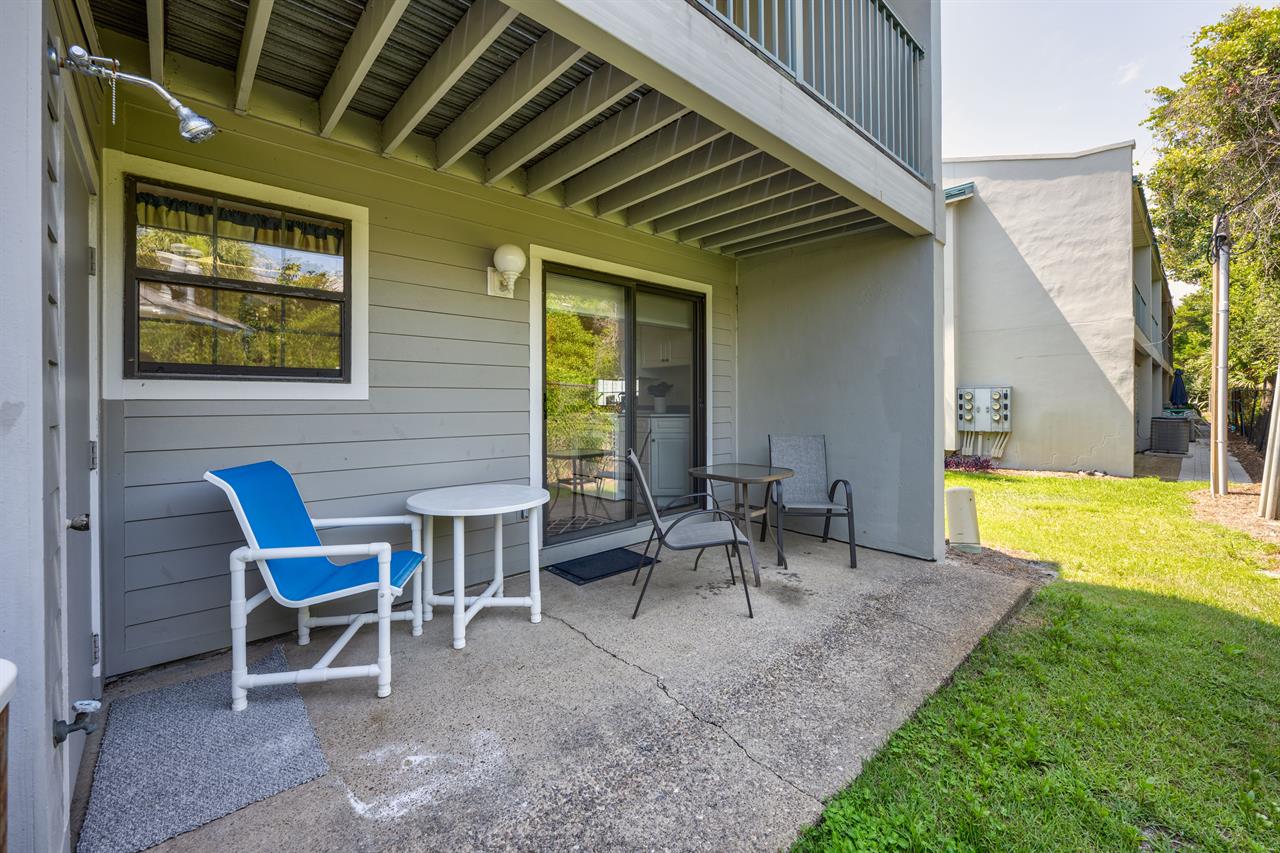 Back patio