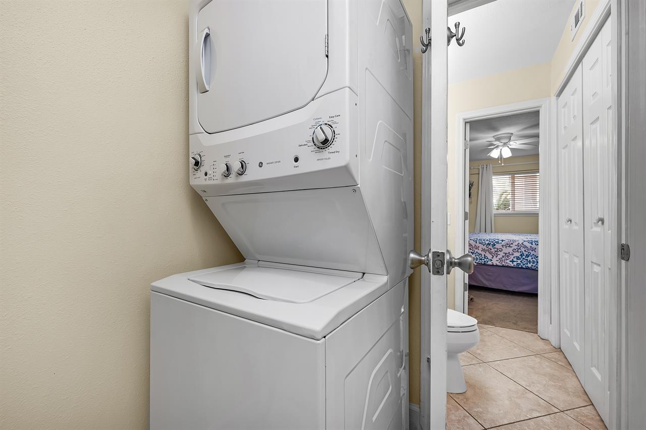 Laundry area