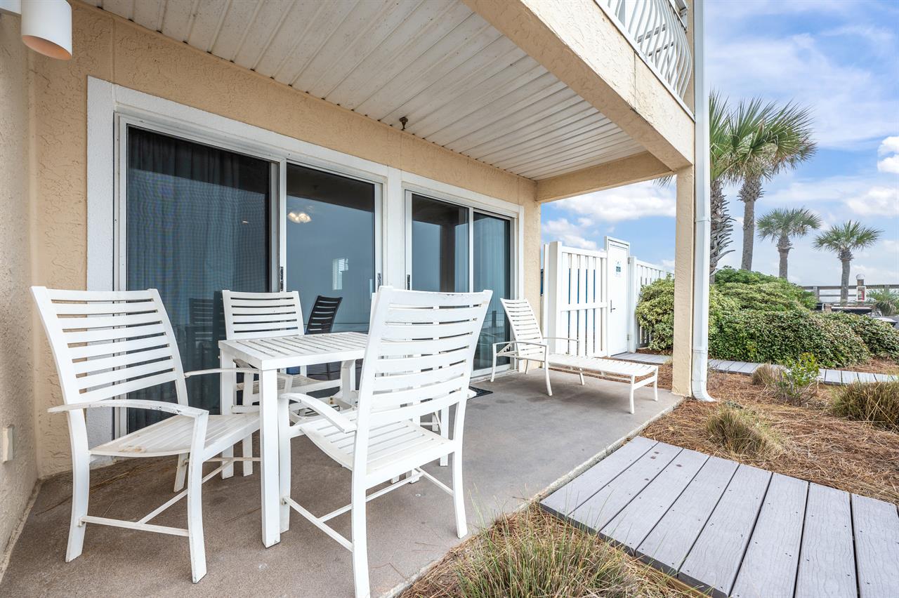 Back patio