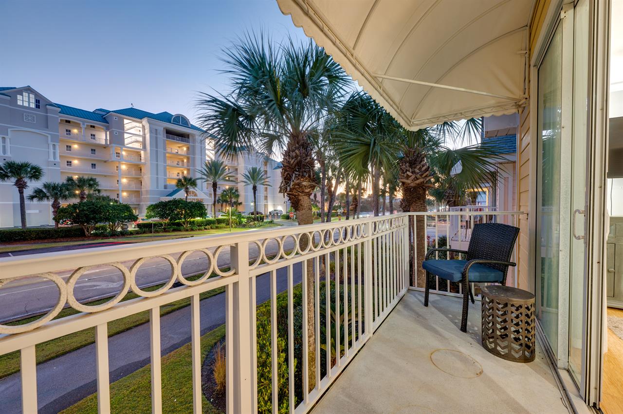 View from balcony