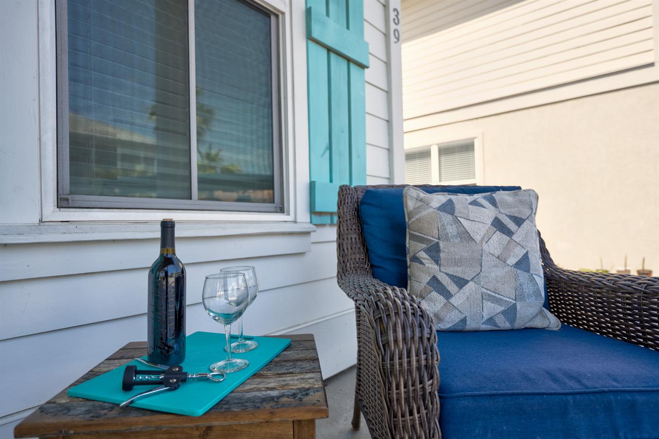Front patio