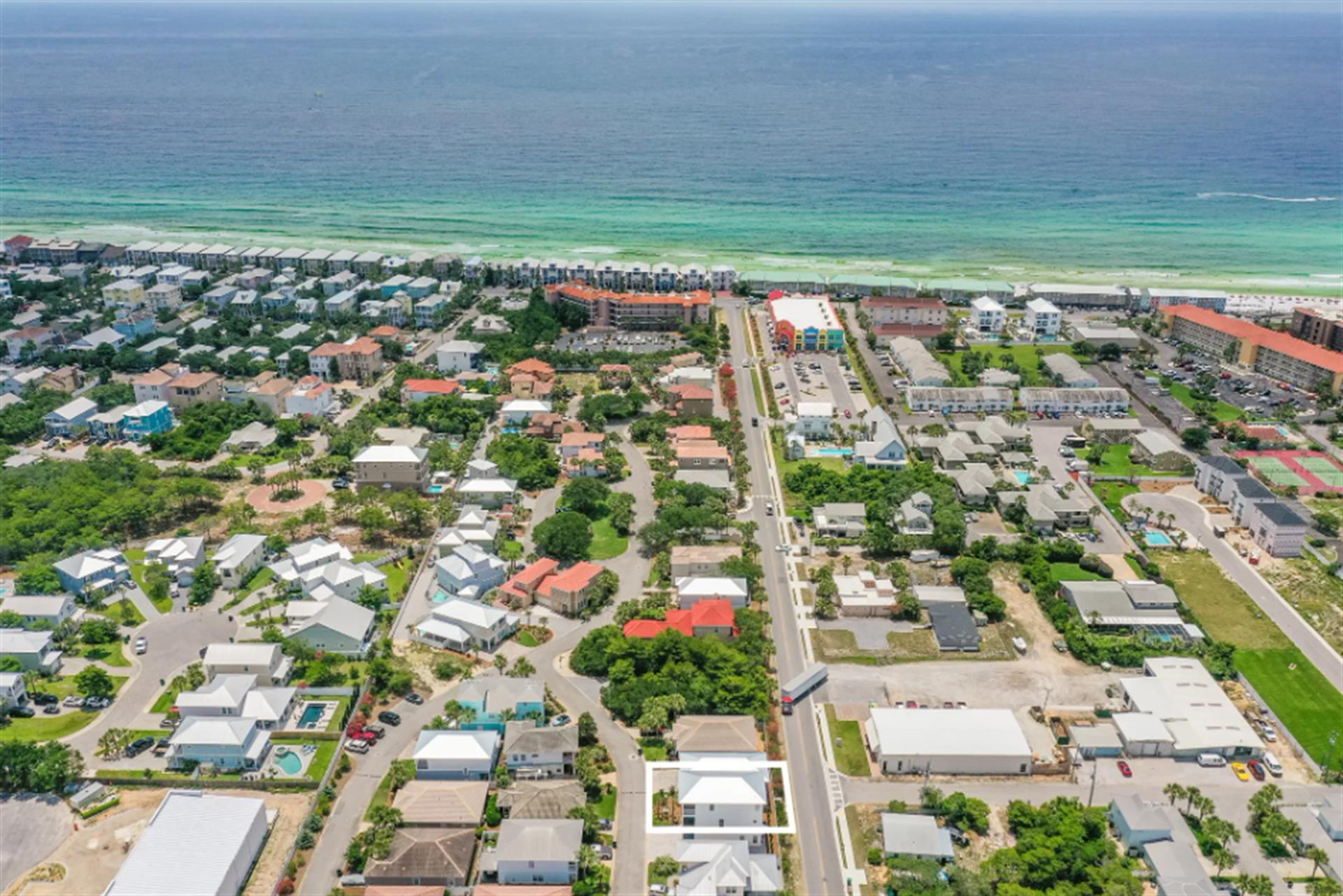 Simon Seas  Aerial View