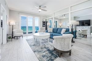 New renovated living room to balcony access