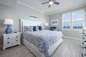 Enjoy a good nights sleep in the master bedroom