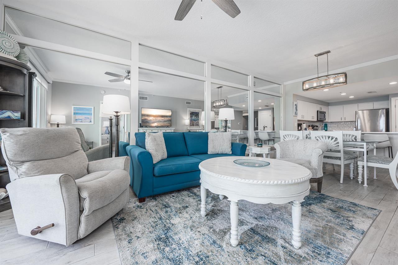 Living room comfortable seating