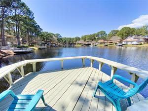 Outdoor sitting dock