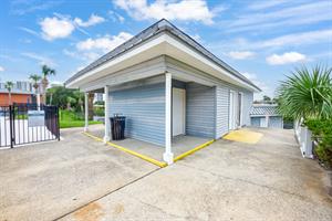 Restrooms at the pool
