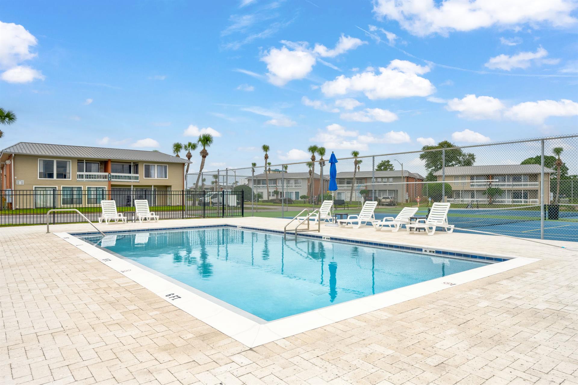 Resort has 3 community pools