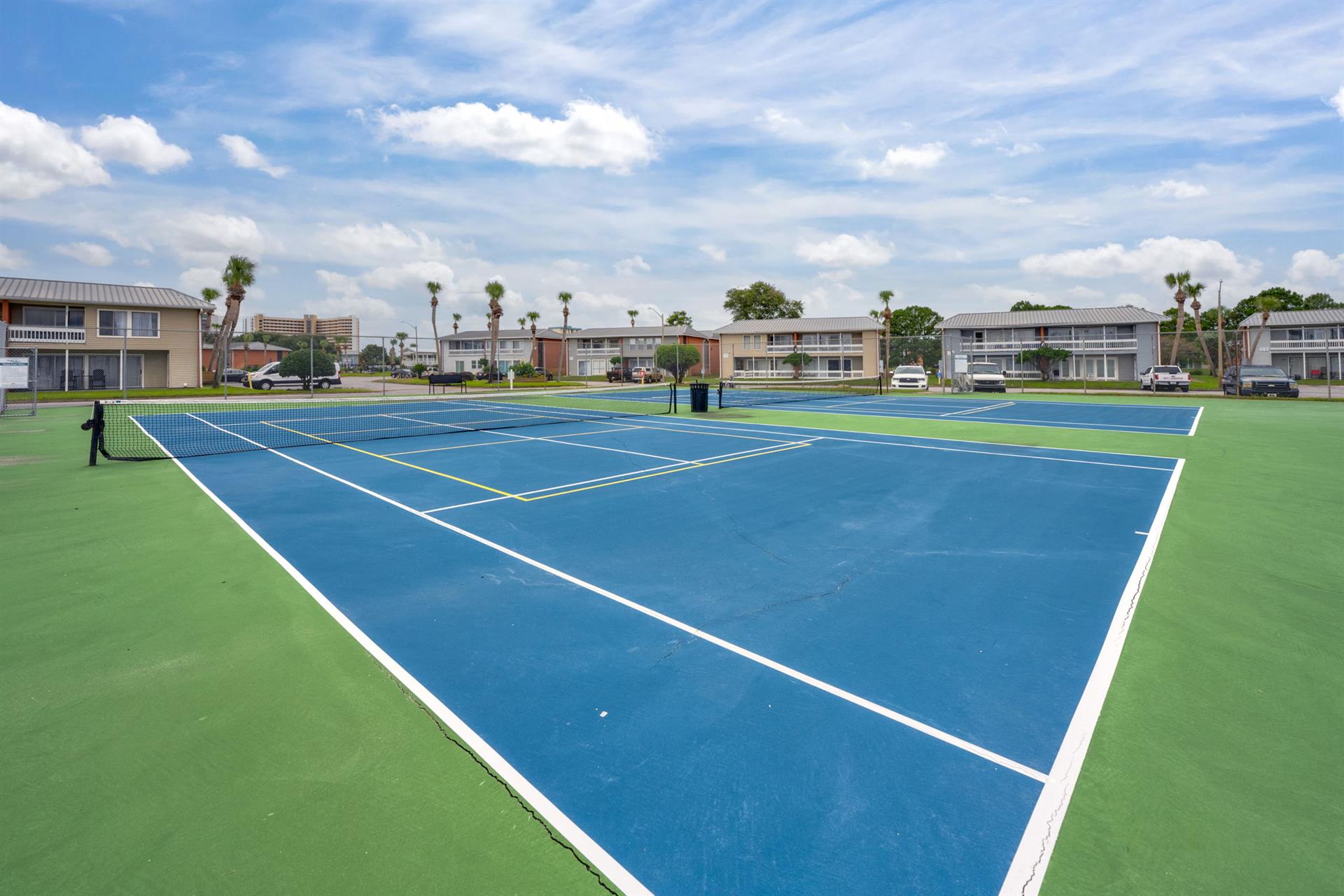 Tennis courts