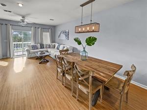 Dining area  living area