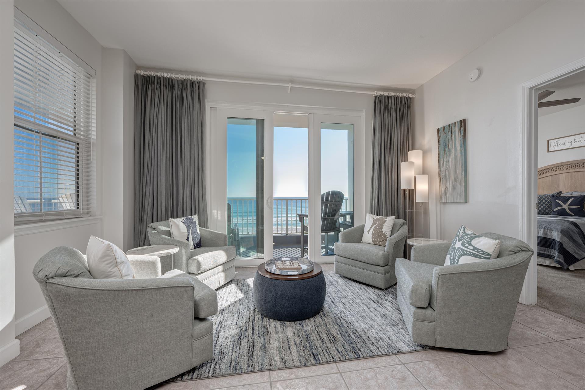 Living room to balcony