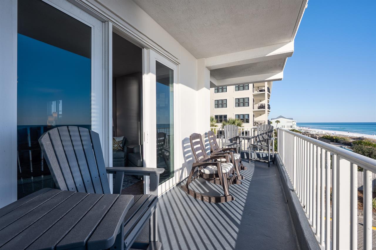 Balcony seating