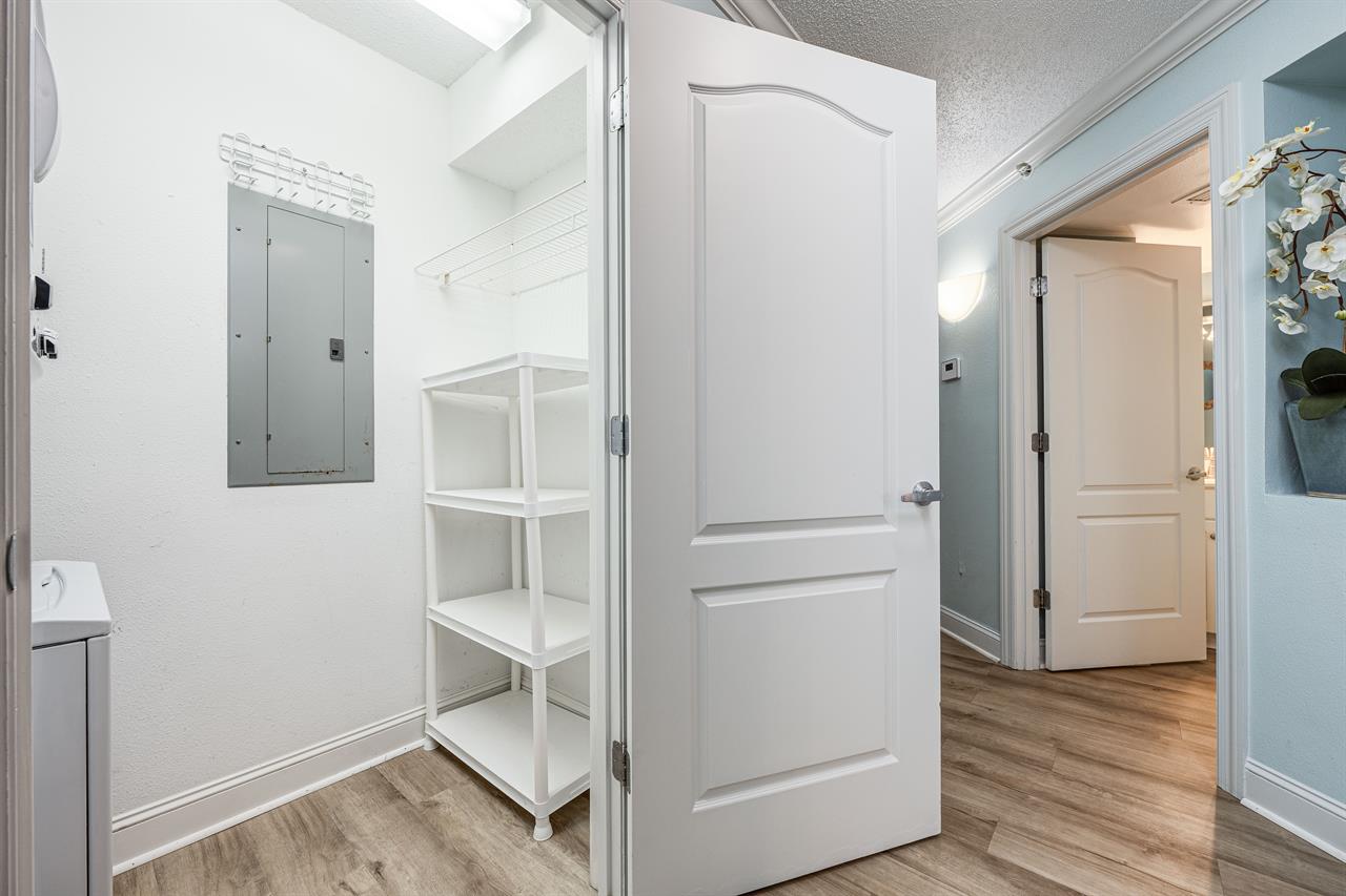 Laundry area