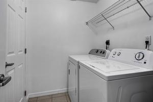 Laundry area