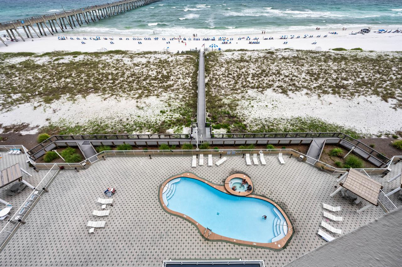 Pool area