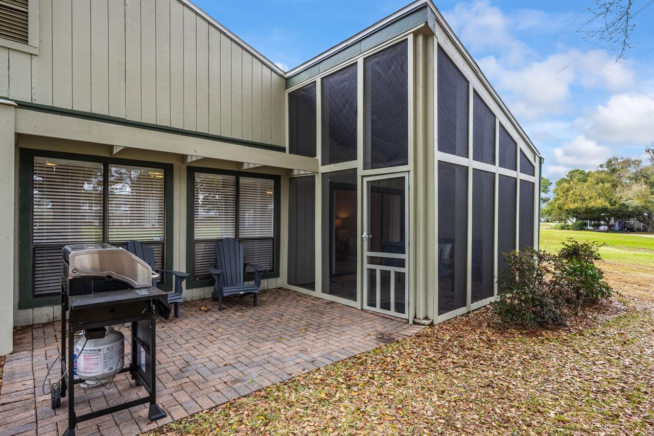 Back patio