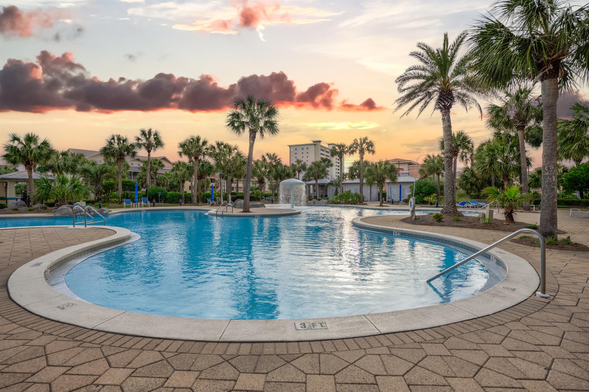 Sunset Pool View