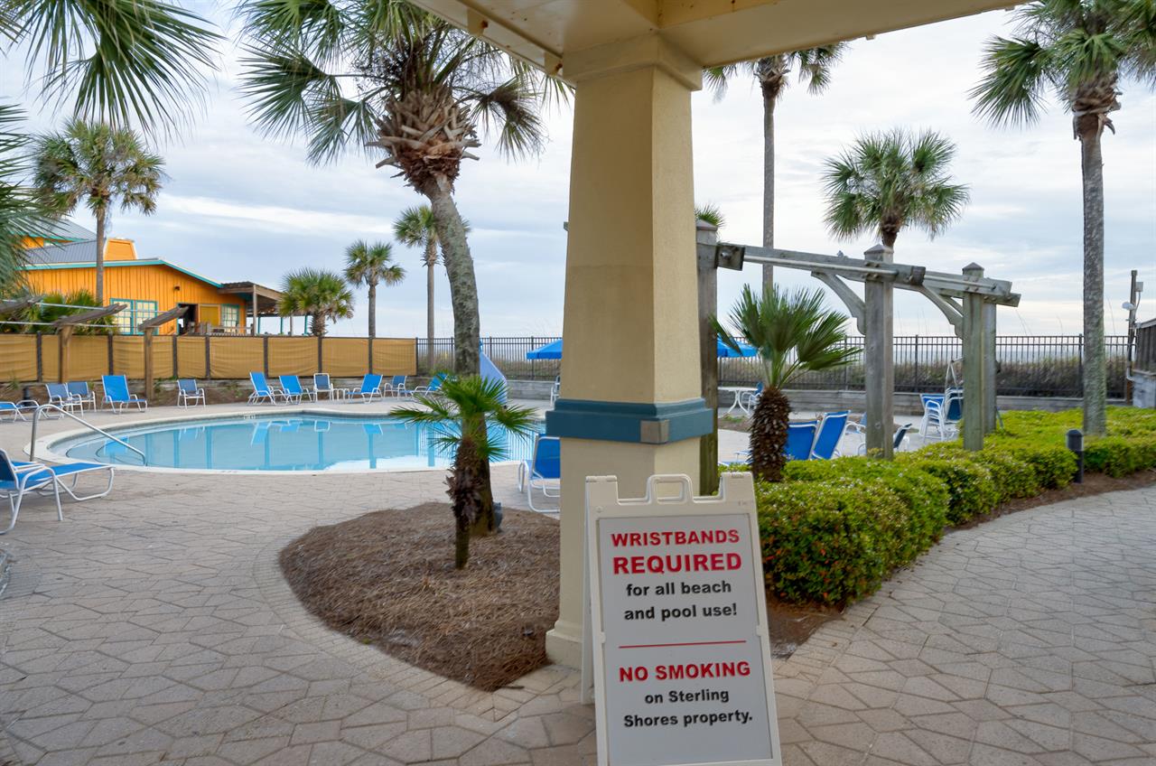 Entrance to Pool