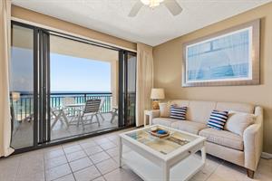 Living area leading out to balcony