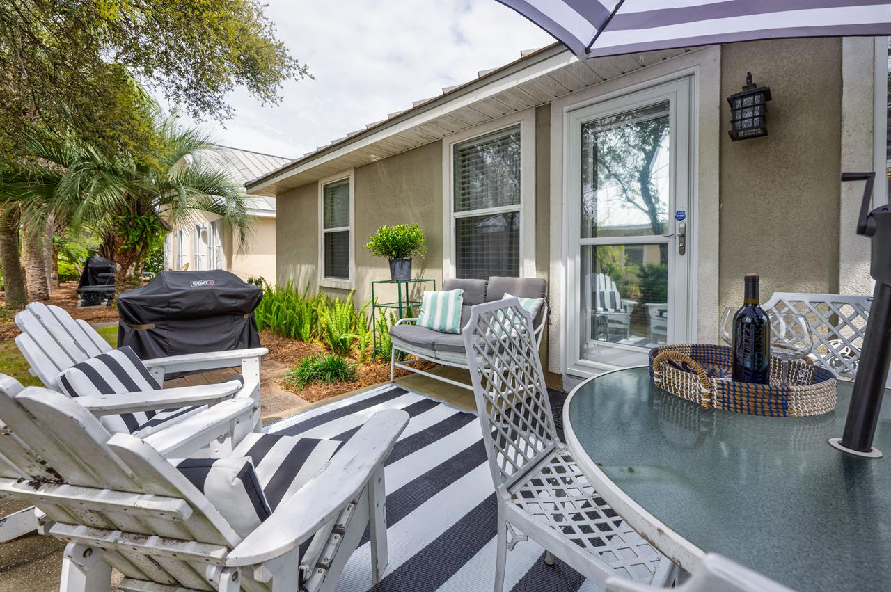 Outside patio