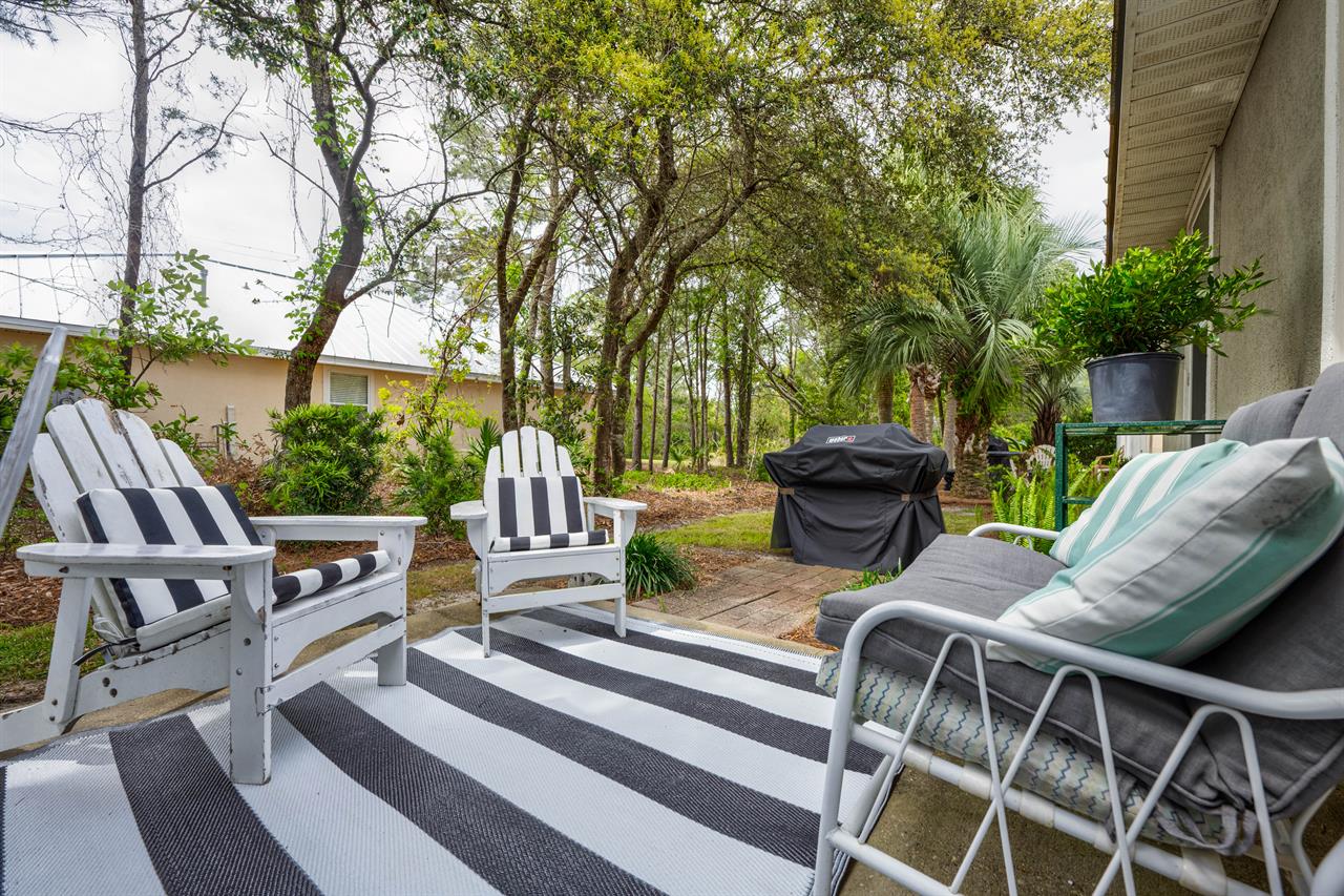 Outside patio